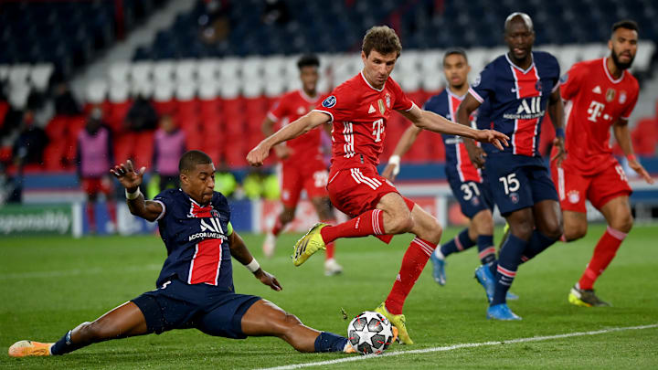 Thomas Mueller, Presnel Kimpembe Thomas Mueller, Presnel Kimpembe