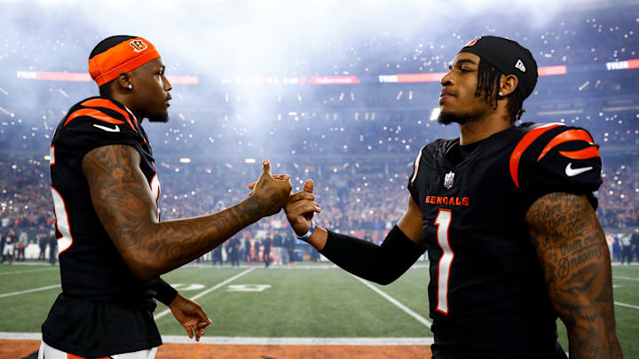 Tee Higgins, Ja'Marr Chase, Cincinnati Bengals