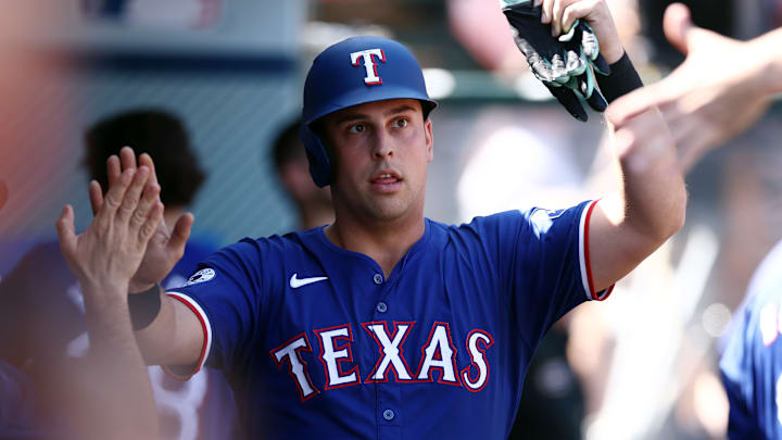Nathaniel Lowe was traded to the Washington Nationals in a one-for-one swap. Nathaniel Lowe was traded to the Washington Nationals in a one-for-one swap.