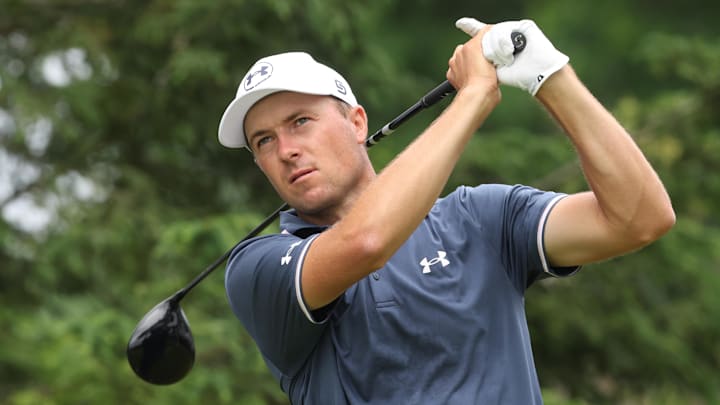 Jordan Spieth will make his first start since withdrawing with a neck injury at the British Open. 