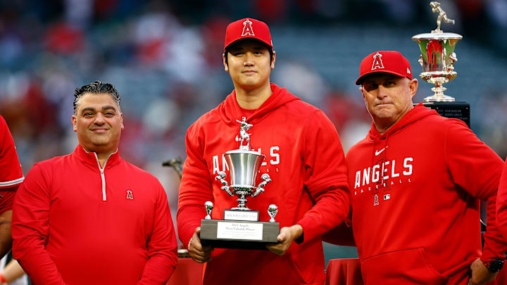 Oakland Athletics v Los Angeles Angels