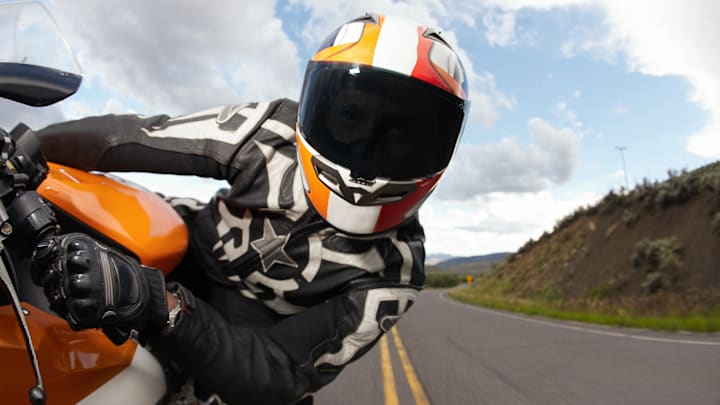 He’s definitely going too fast.