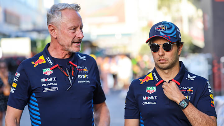 Sergio Pérez no pudo terminar el Gran Premio de Azerbaiyán de la F1