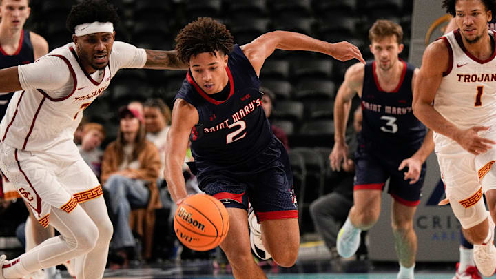 Saint Mary's is a massive home favorite to Portland on Wednesday night.
