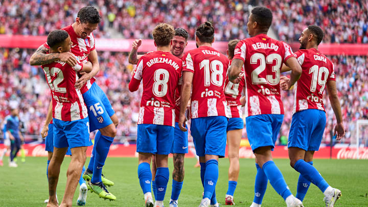 La team de l'Atletico