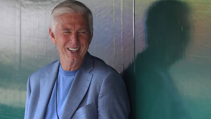 May 17, 2026; Pittsburgh, Pennsylvania, USA; Philadelphia Phillies president of baseball operations Dave Dombrowski looks on in the dugout before the game against the Pittsburgh Pirates at PNC Park. Mandatory Credit: Charles LeClaire-Imagn Images May 17, 2026; Pittsburgh, Pennsylvania, USA; Philadelphia Phillies president of baseball operations Dave Dombrowski looks on in the dugout before the game against the Pittsburgh Pirates at PNC Park. Mandatory Credit: Charles LeClaire-Imagn Images