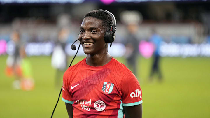 Kansas City Current forward Temwa Chawinga was a record-breaking star of the 2024 NWSL season. 