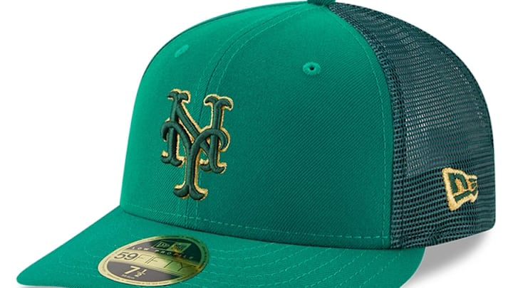 Mets st patrick's day hat sales