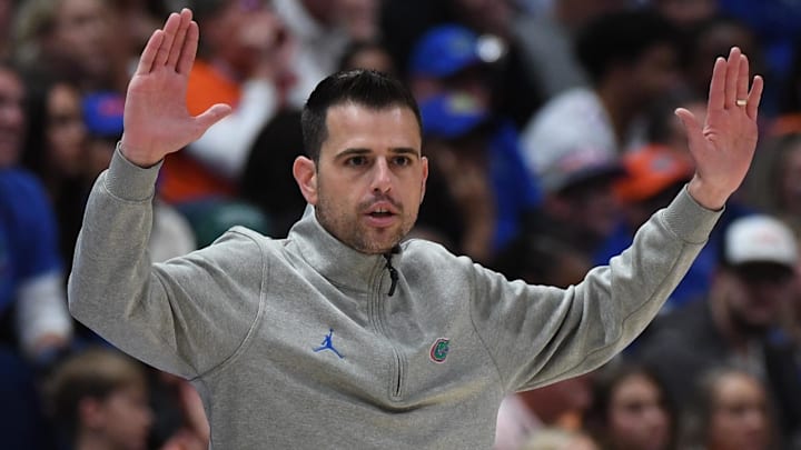 Florida Gators head coach Todd Golden 