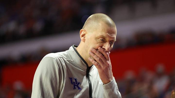Kentucky head coach Mark Pope