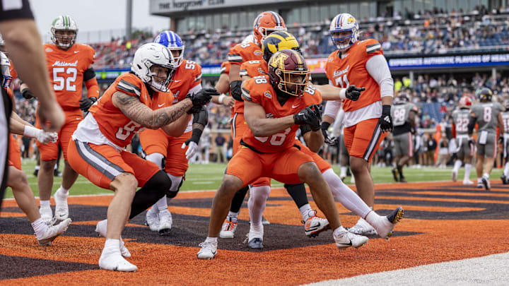 The 2025 Reese's Senior Bowl is scheduled for Feb. 1 at the University of South Alabama.