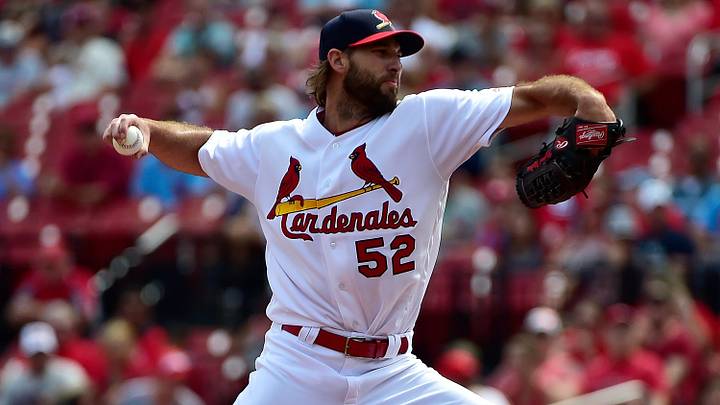 Sep 15, 2019; St. Louis, MO, USA; St. Louis Cardinals starting pitcher Michael Wacha (52) pitches during the first inning against the Milwaukee Brewers at Busch Stadium. Mandatory Credit: Jeff Curry-Imagn Images Sep 15, 2019; St. Louis, MO, USA; St. Louis Cardinals starting pitcher Michael Wacha (52) pitches during the first inning against the Milwaukee Brewers at Busch Stadium. Mandatory Credit: Jeff Curry-Imagn Images