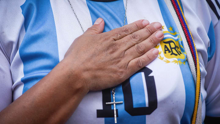 Le maillot de l'Argentine à trois étoiles est parti rapidement.