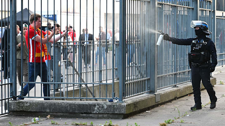 Police behaved incompetently on the day of the final