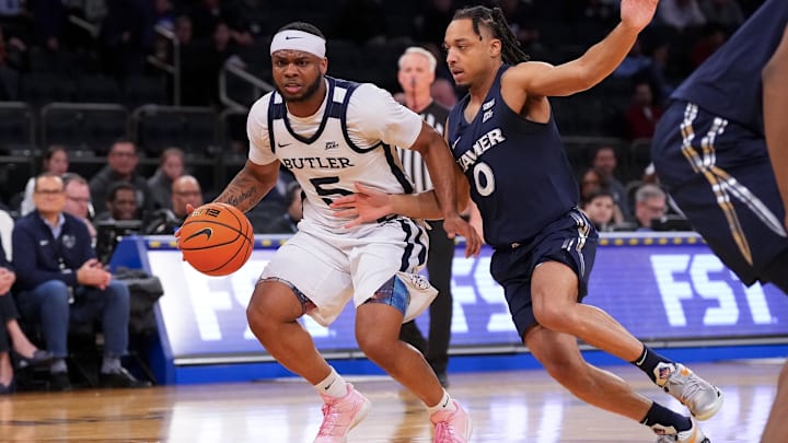 Butler Bulldogs guard Posh Alexander (5)