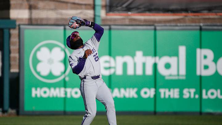 The Missouri State Bears took on the Kansas State Wildcats at Hammons Field on Wednesday, April 3, 2024.