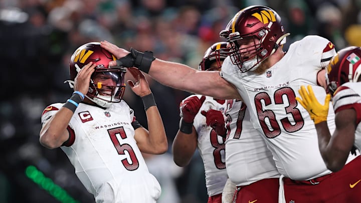 Daniels and the Commanders had plenty to celebrate throughout the regular season and the playoffs.