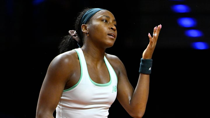 Coco Gauff received a difficult draw at the Madrid Open.