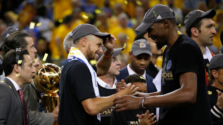 Curry y Durant se juntaron para ganar dos anillos de NBA seguidos a finales de la década del 2010