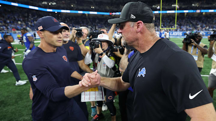 Chicago Bears, Ben Johnson, Dan Campbell Chicago Bears, Ben Johnson, Dan Campbell