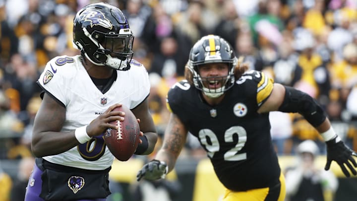 Lamar Jackson takes on the Steelers this week