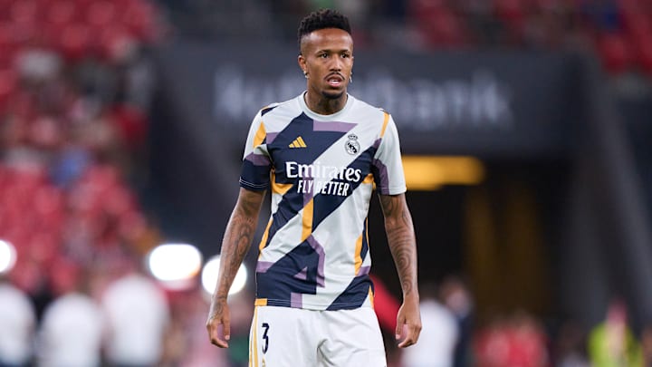 Éder Militao sufrió una lesión en la rodilla izquierda 