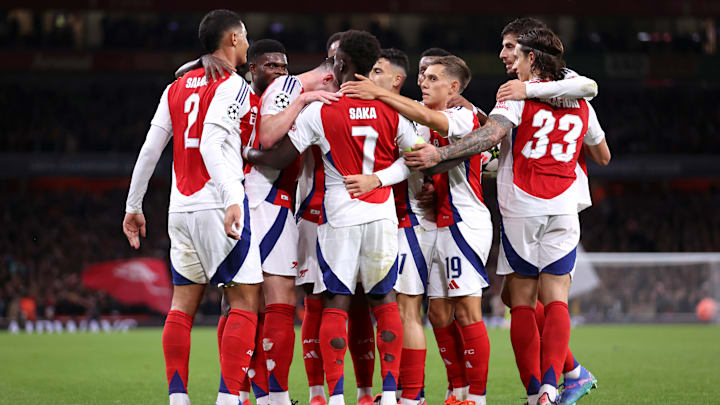 Arsenal beat Paris Saint-Germain 2-0 in the Champions League on Tuesday night