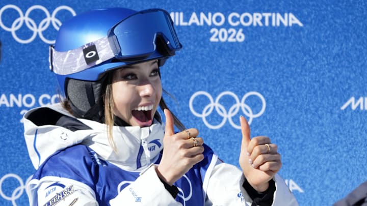 Chinese skiing superstar Eileen Gu had a priceless response to a reporter asking her if she saw her recent Olympic finishes as two gold medals lost.