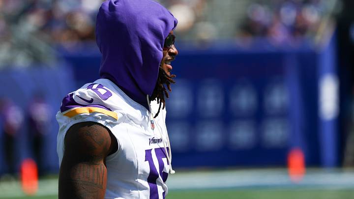 Dallas Turner was one of the Vikings' standout performers from Wednesday afternoon's joint practice with the Ravens. Dallas Turner was one of the Vikings' standout performers from Wednesday afternoon's joint practice with the Ravens.