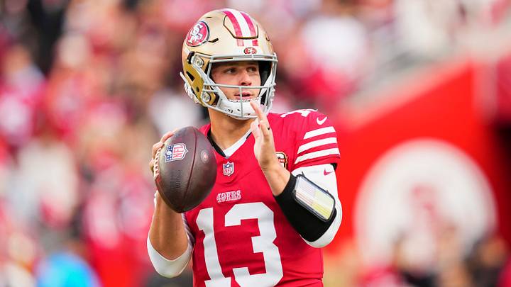 San Francisco 49ers quarterback Brock Purdy