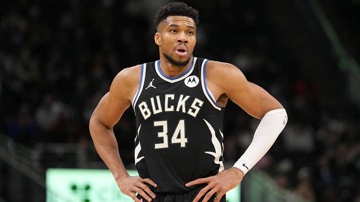 Milwaukee Bucks forward Giannis Antetokounmpo.