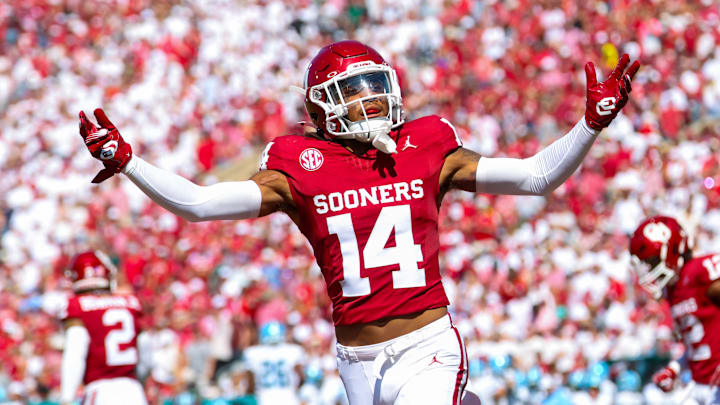 Oklahoma defensive back Jaydan Hardy