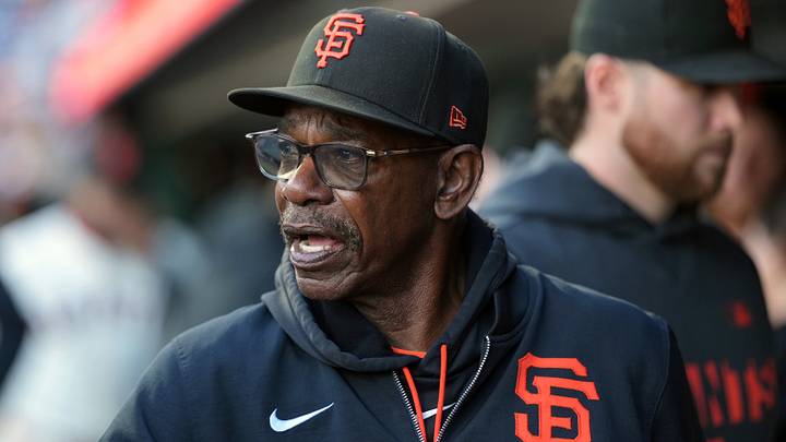 San Francisco Giants infield coach Ron Washington San Francisco Giants infield coach Ron Washington