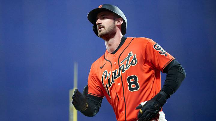 San Francisco Giants infielder Bryce Eldridge. San Francisco Giants infielder Bryce Eldridge.