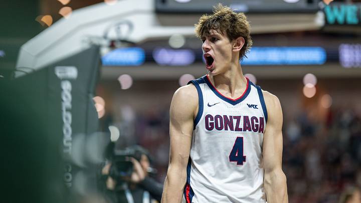 Gonzaga Bulldogs guard Davis Fogle. Gonzaga Bulldogs guard Davis Fogle.