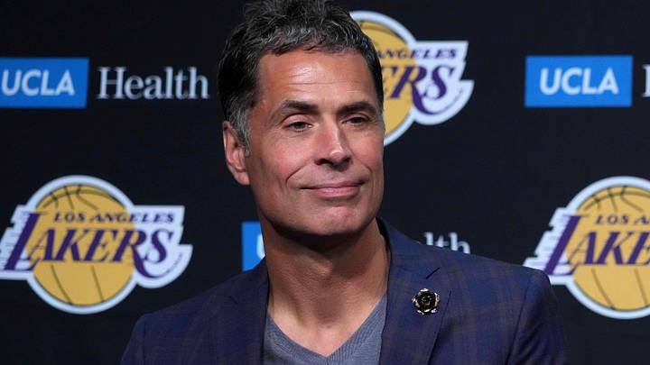 Los Angeles Lakers general manager Rob Pelinka.