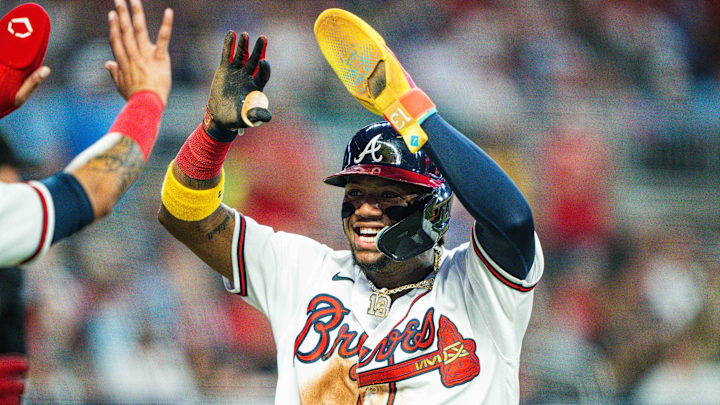 Acuña Jr. conectó jonrón ante los Azulejos