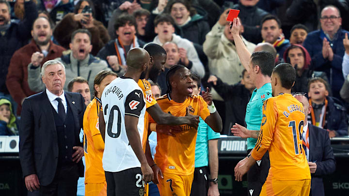 Jogador foi expulso em duelo de LaLiga