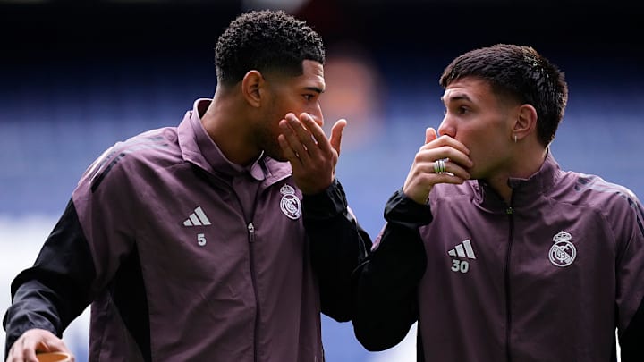 Franco Mastantuono (right) came to the Bernabéu with the highest of expectations.