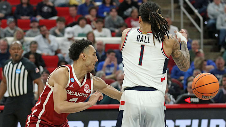 Oklahoma guard Brycen Goodine Oklahoma guard Brycen Goodine