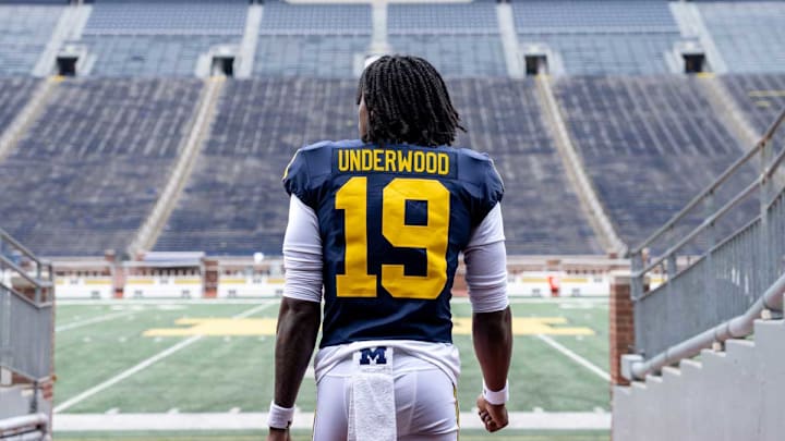 Michigan freshman QB Bryce Underwood