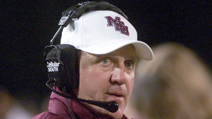 This file photo shows Jackie Sherrill while he was a football coach at Mississippi State University.

Jackie Sherrill