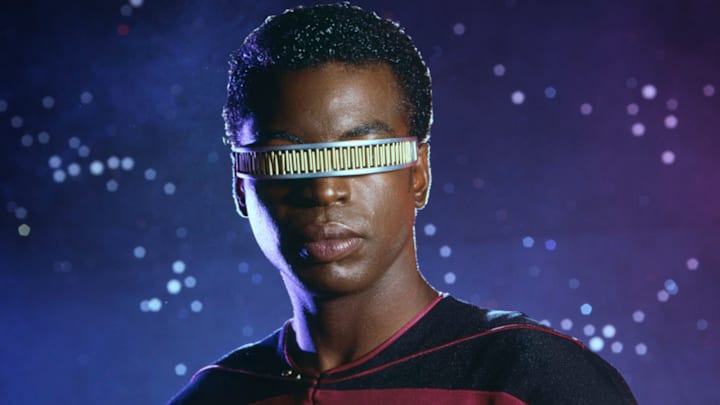 Actor LeVar Burton of Star Trek: The Next Generation Portrait Session