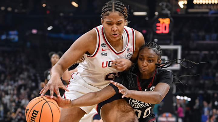 UConn and South Carolina are playing a rematch of last year's title game. 