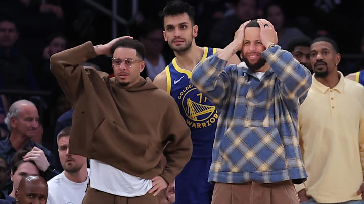 Steph Curry has remained sidelined since late January