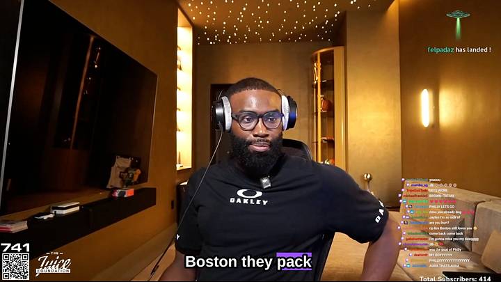 Jaylen Brown streamed on Twitch to discuss his shocking trade to the 76ers Jaylen Brown streamed on Twitch to discuss his shocking trade to the 76ers