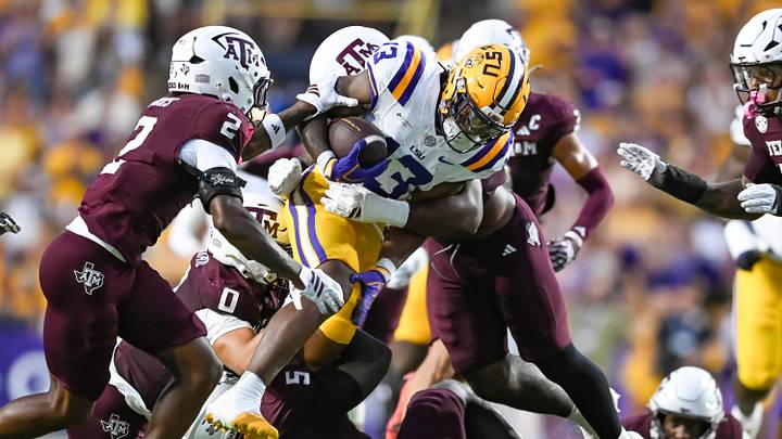 Dilin Jones 13, The LSU Tigers take on the Texas A&M Aggies.  September 19, 2026; Baton Rouge, LA, USA;  at Tiger Stadium.