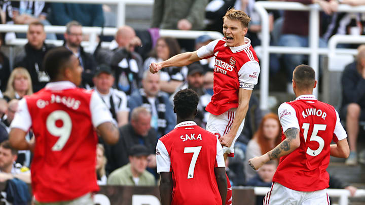 Martin Odegaard will skipper Arsenal again on Saturday Martin Odegaard will skipper Arsenal again on Saturday
