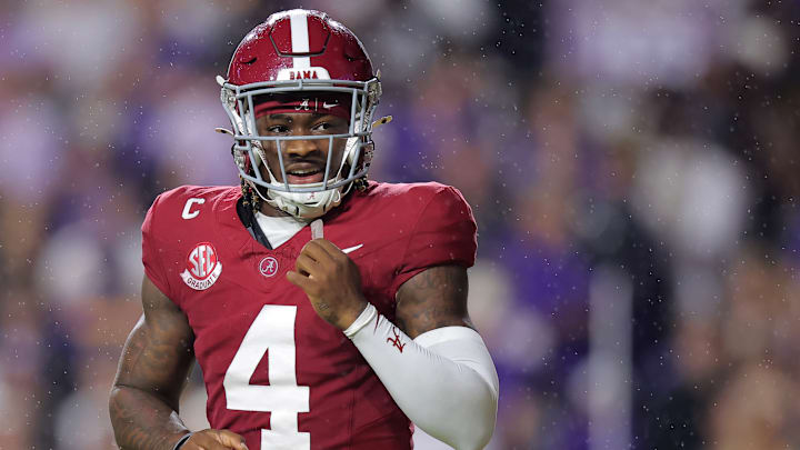 Alabama QB Jalen Milroe