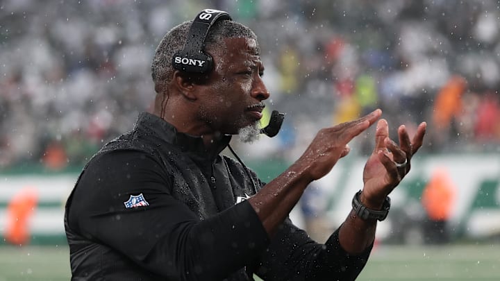 New York Jets head coach Aaron Glenn